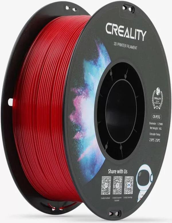 Филамент Creality PETG-CR 1.75мм 3301030038 (1 кг, красный)
