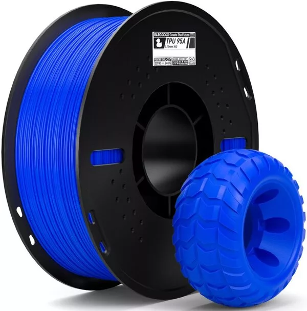 Филамент Elegoo TPU (1.75 мм, 1 кг, синий)