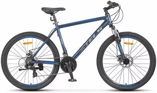 Велосипед Stels Navigator 600 MD 26 р.19 2025 (темно-синий)