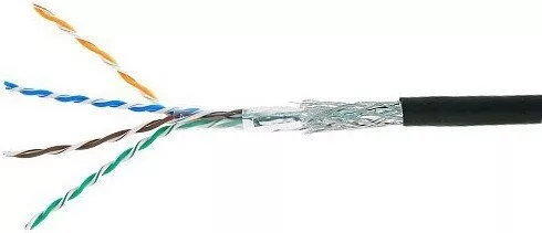 Кабель Cablexpert SPC-5051E-SO-OUT (305 м, черный)