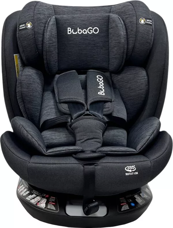Детское автокресло Bubago Aspid BG 170-1 (черный)