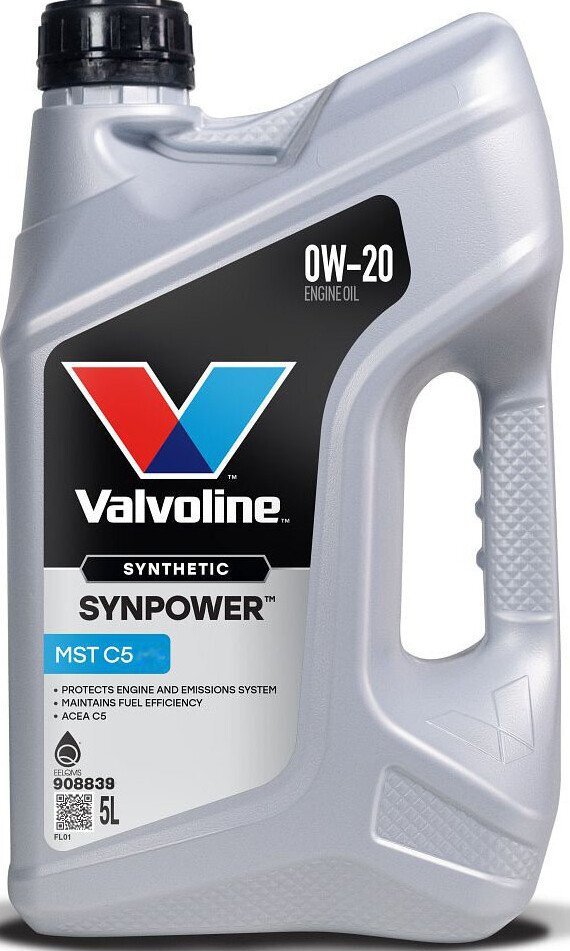 Моторное масло Valvoline SynPower MST C5 0W-20 886742 5л