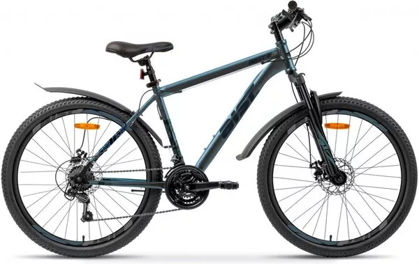 Велосипед AIST Quest Disc 26 р.20 2026 (синий, разобранный)