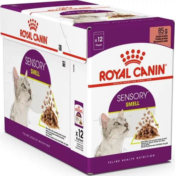 Консервированный корм для кошек Royal Canin Sensory smell gravy запах 