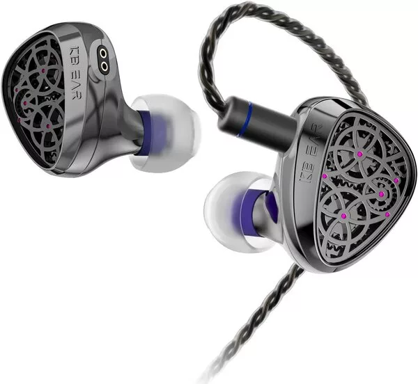 Наушники Kbear Tourbillon-Pro TB-PRO 3.5 мм (серый, без микрофона)