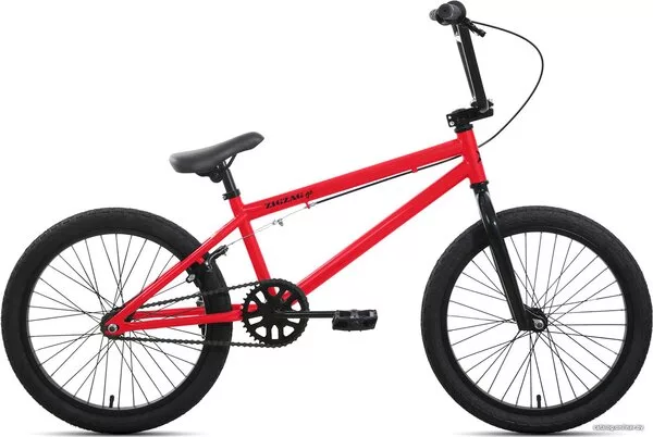 Велосипед Forward Zigzag 20 Go 2022 (красный/черный)