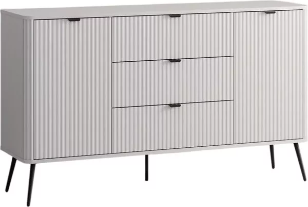 Тумба Arvento Rondo 2D3S (белый/эко джелато)