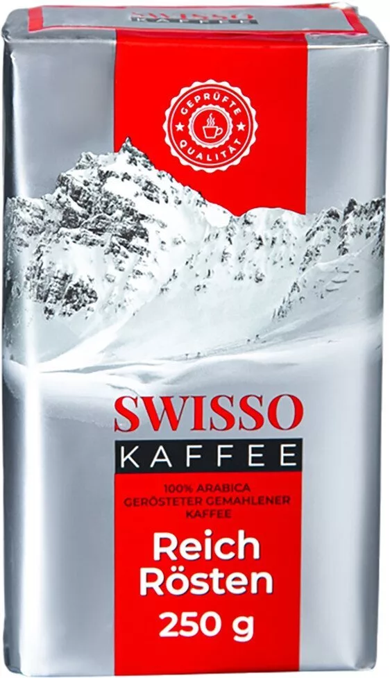 Кофе Swisso Kaffee Reich Rosten молотый 250 г