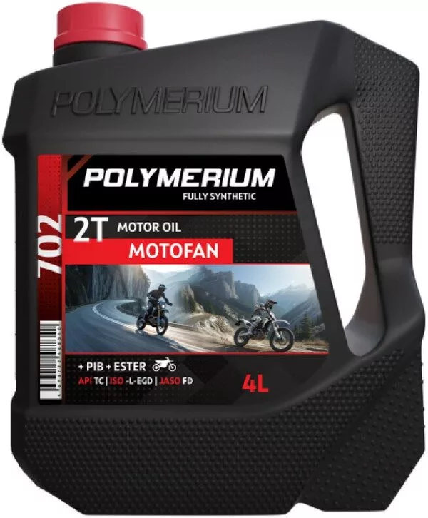 Моторное масло Polymerium Motofan 702 2T 1л