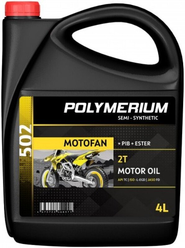 Моторное масло Polymerium Motofan 502 2T 1л