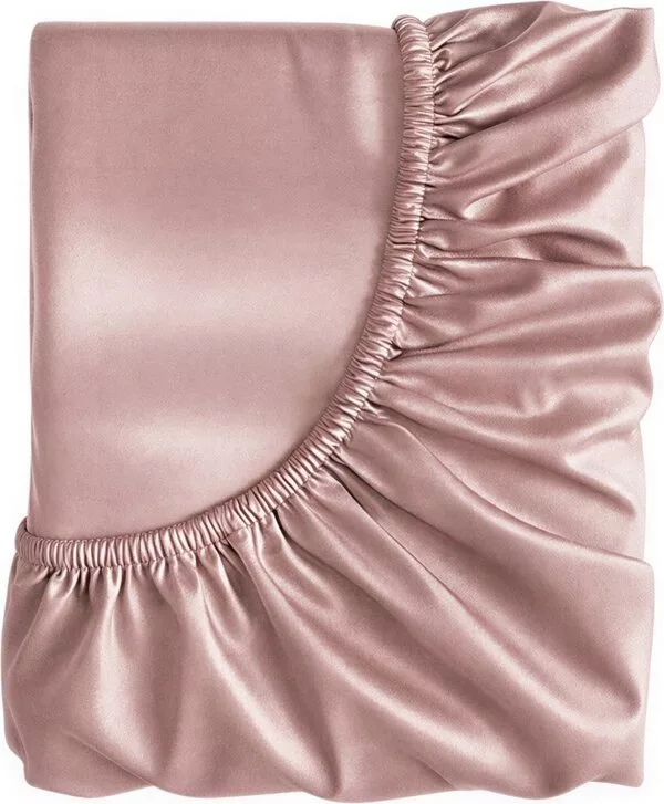 Простыня Goldtex Perle Tencel Роуз 200x200x40 8030T