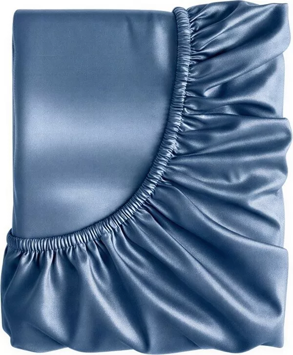 Простыня Goldtex Perle Tencel Дельфиниум 200x200x40 8030T