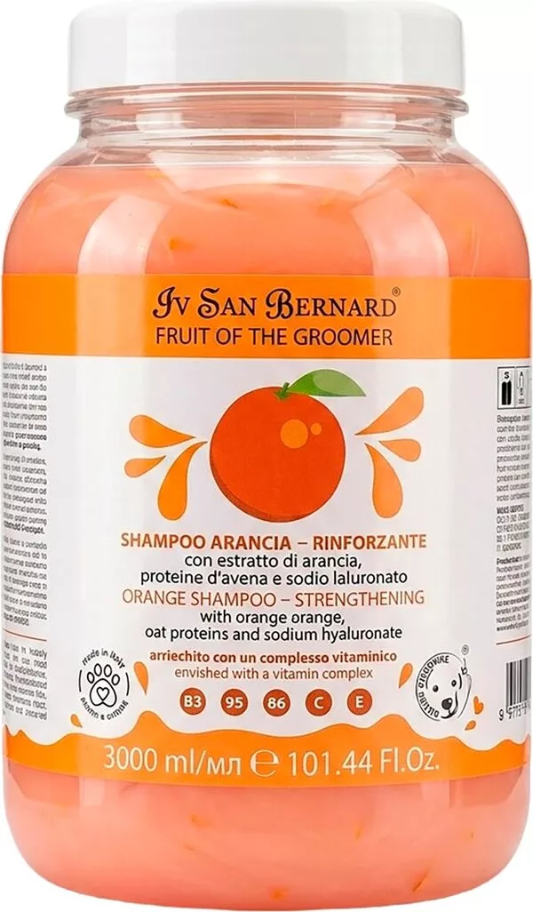 Шампунь Iv San Bernard Fruit of the Groomer Orange для слабой выпадающ