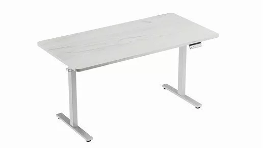 Стол Smartstol One 120x80x1.8 см (белый/дуб крафт белый)