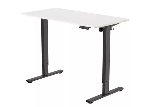 Стол Smartstol Optimal 140x80x1.8 см (черный/белый)