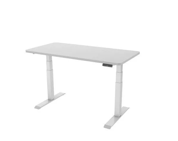 Стол Smartstol Pro 140x80x3.6 см (белый/серый камень)