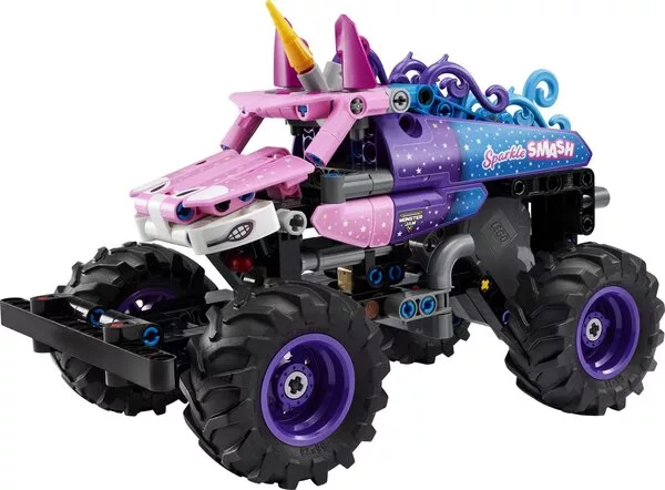 Конструктор LEGO Technic 42220 Монстр Jam Sparkle Smash с инерционным 