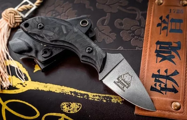 Нож Kizlyar Supreme Hammy Elmax StoneWash Carbon