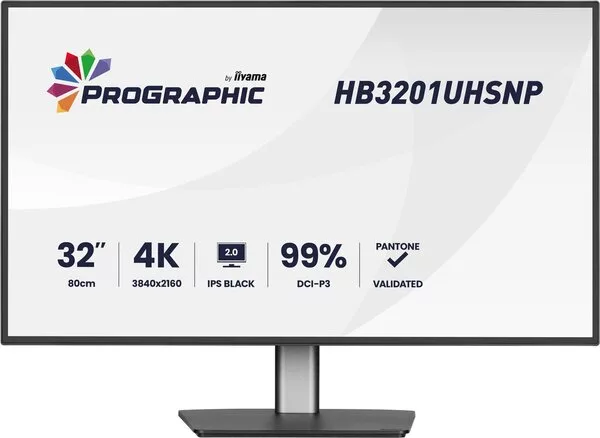 Монитор iiyama ProGraphic HB3201UHSNP-B1