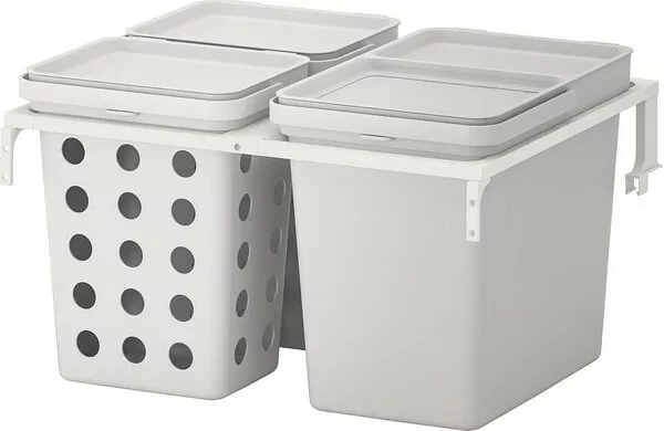 Система сортировки мусора Ikea Hallbar 29308829