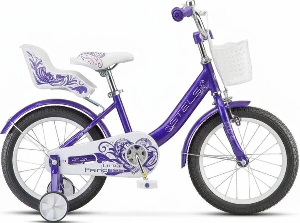 Детский велосипед Stels Little Princess KC 16 2025 (фиолетовый)