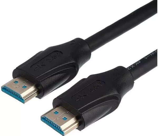 Кабель GoPower 00-00027307 HDMI - HDMI (5 м, черный)