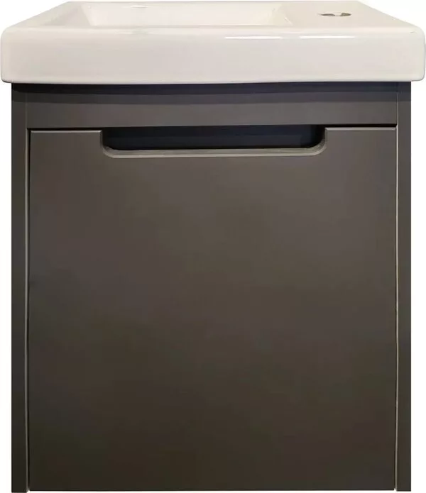 Runo Тумба с умывальником Микра 40 + Cersanit Como 40 S-UM-COM40/1-w (