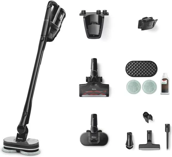 Пылесос Miele Triflex HX3 Aqua ObsidianBlack SWDL0 (черный обсидиан)