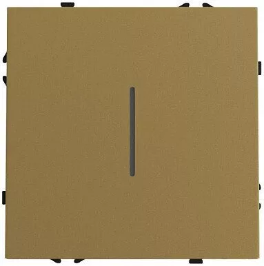 Выключатель проходной Forkel F70 19709 (золото)