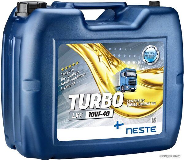 Моторное масло Neste Turbo LXE 10W-40 20л