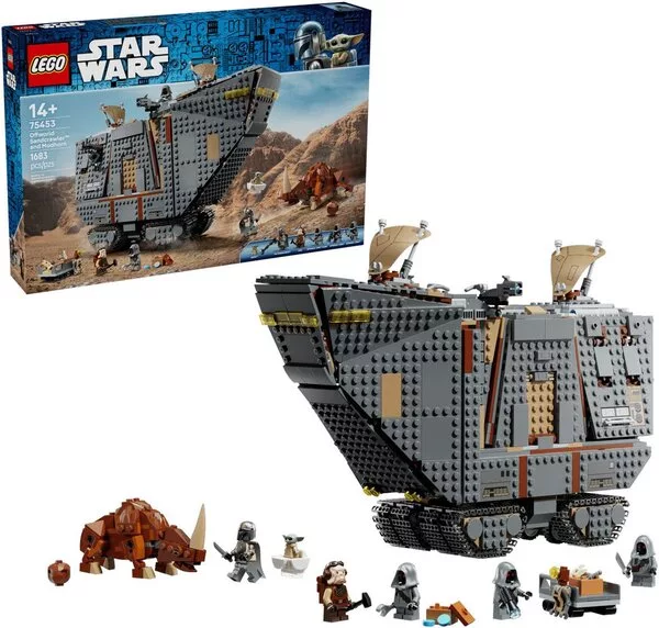 Конструктор LEGO Star Wars 75453 Песчаный краулер и Мадхорн из внеземн