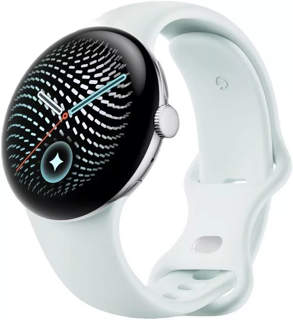 Умные часы Google Pixel Watch 5 41 мм (серебристый глянцевый/туман, сп