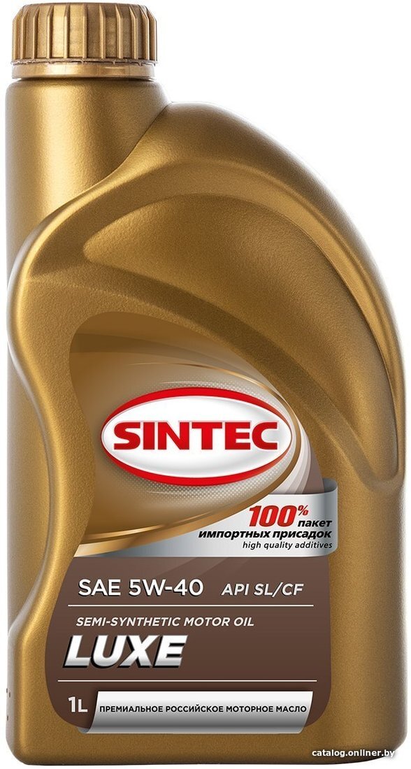 Моторное масло Sintec Lux 5W-40 API SL/CF 1л