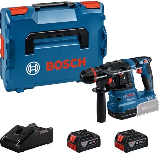 Перфоратор Bosch GBH 18V-22 X Professional 0611924181 (с 2-мя АКБ, кей