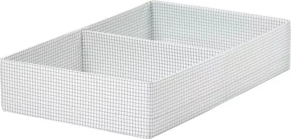 Ящик для хранения Ikea Stuk 706.215.29 (белый/серый)