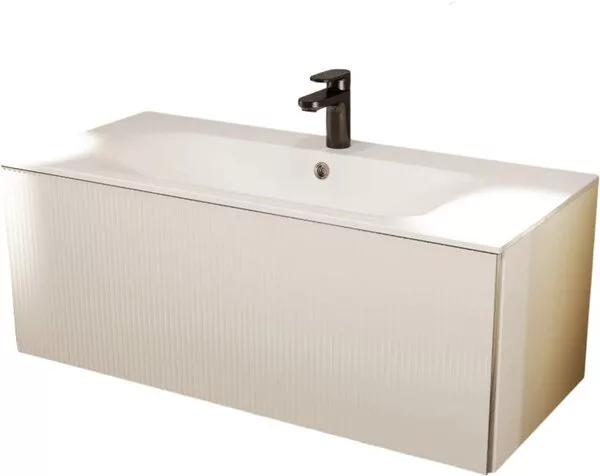 MebelVann Тумба с умывальником Евромикс 100x38x45 с 1 ящиком EUR101001