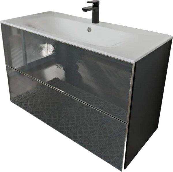 MebelVann Тумба с умывальником Вега 100x62x45 с 2 ящиками VEG101002701