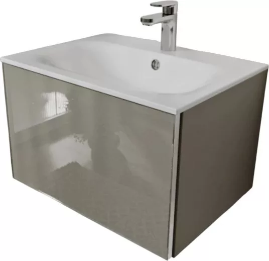 MebelVann Тумба с умывальником Вега 60x38x45 с 1 ящиком VEG10601200501