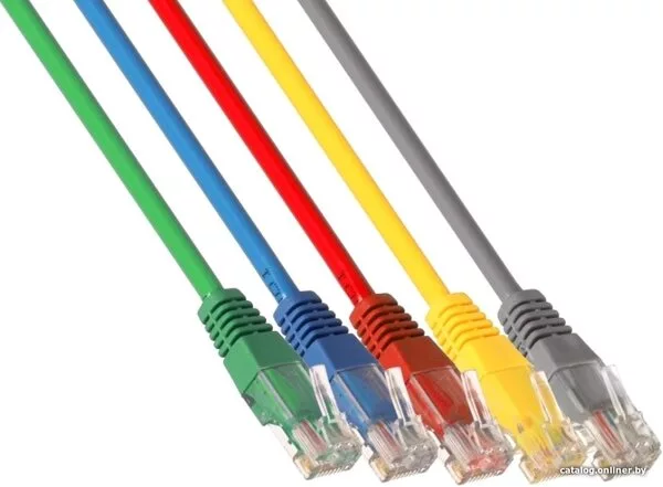 Кабель ExeGate UTP-RJ45-RJ45-5e-2M-LSZH-GY 2 м (серый)