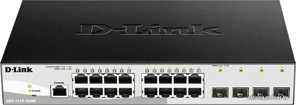 Управляемый коммутатор 2-го уровня D-Link DGS-1210-20/ME/B1A