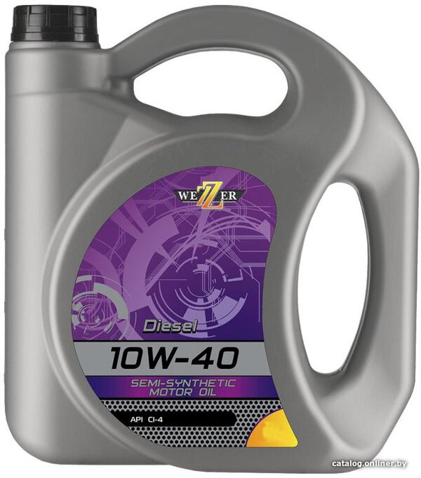Моторное масло Wezzer API CI-4 Diesel 10W-40 4.8л