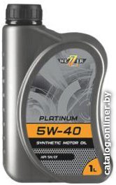 Моторное масло Wezzer Platinum API SN/CF 5W-40 1л