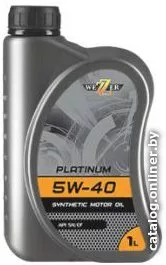 Моторное масло Wezzer Platinum API SN/CF 5W-40 1л