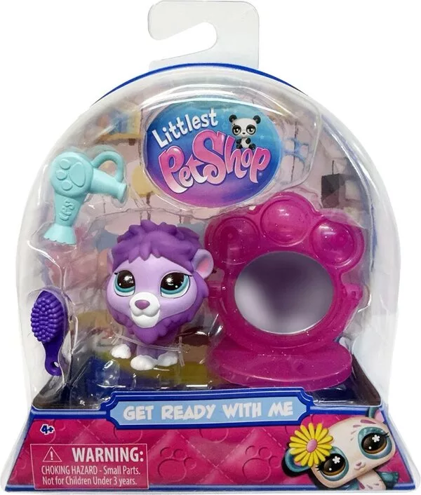 Игровой набор Hasbro Littlest Pet Shop Стиль Собираемся со Львом 01078