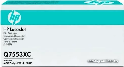 Изображение Картридж HP Q7553XC