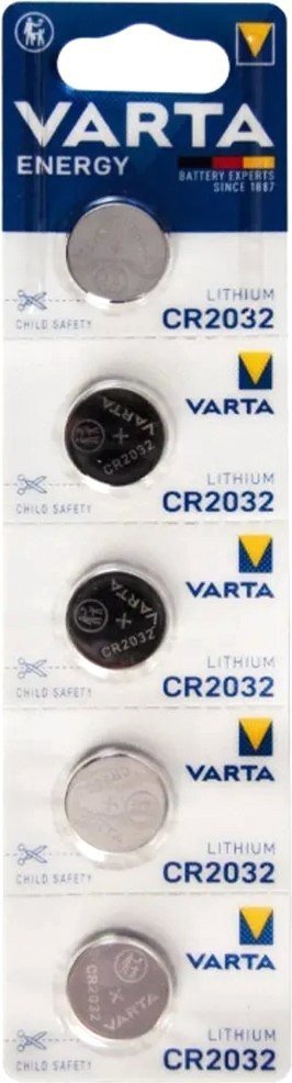 Элементы питания Varta Lithium CR2032 3V 6032229405 (5шт)