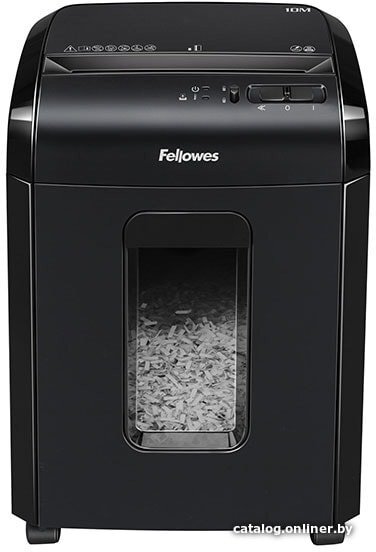 Шредер Fellowes Powershred 10M (черный)