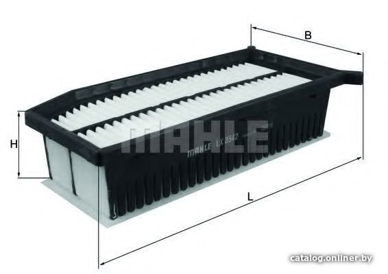 Воздушный фильтр Mahle Knecht LX3542