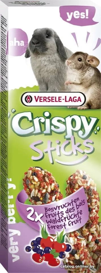 Лакомство для грызунов Versele Laga Crispy Sticks лесные фрукты 110 г