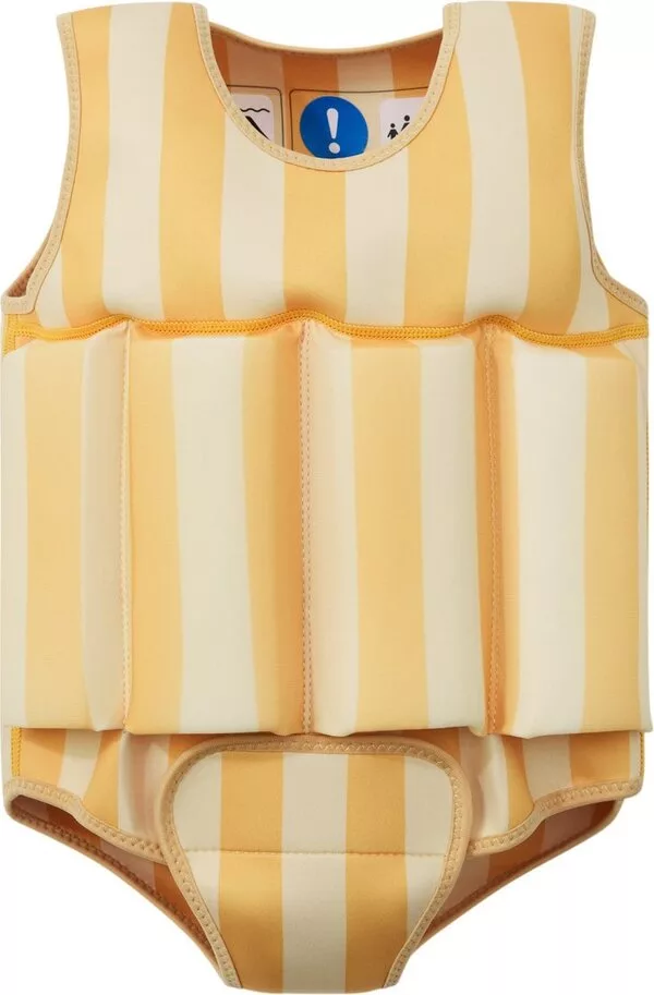 Жилет для плавания Happy Baby 121027 (р-р 104-110, yellow stripe)